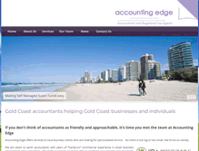 Tablet Screenshot of accountingedge.com.au